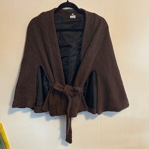 Elegant Brown Cape for Women